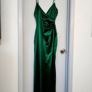 Emerald Evening Gown